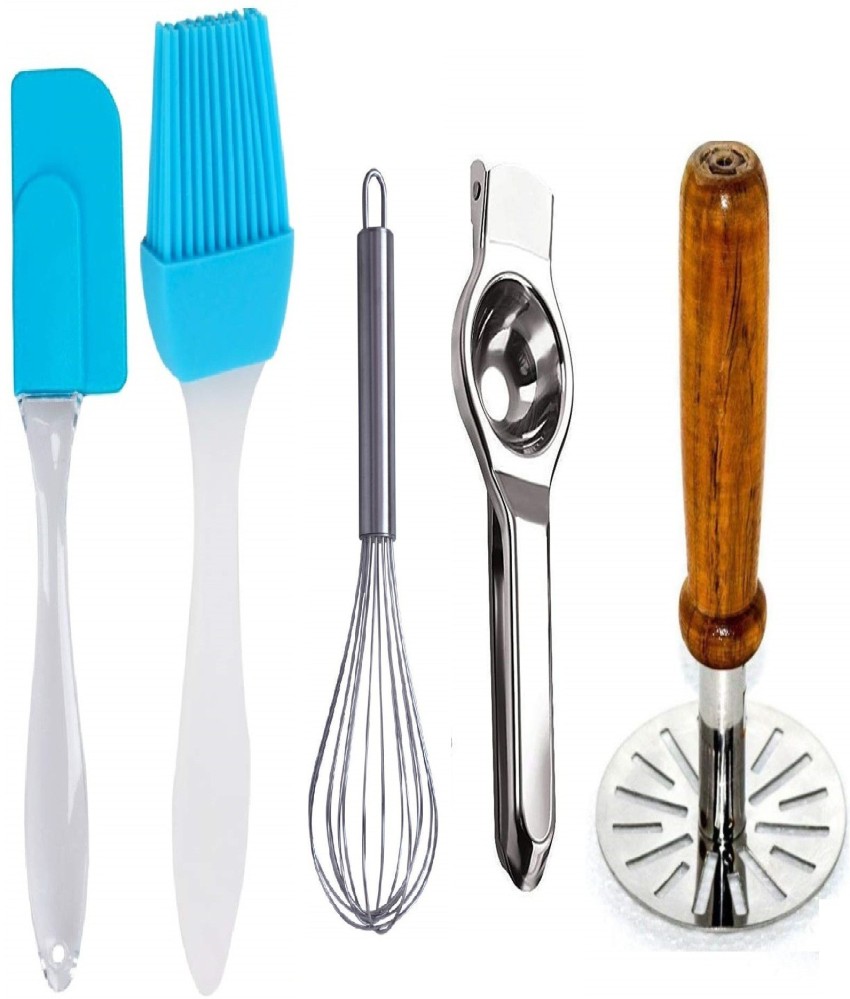 4pcs/set Silicone Baking Tools, Baking Spatula, Oil Brush, Egg Beater, Food  Tongs, Kitchen Supplies, Baking Supplies