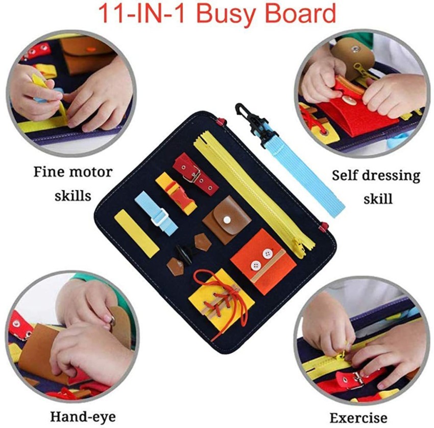 PATPAT Busy Board for Toddlers Montessori Educational Toys for