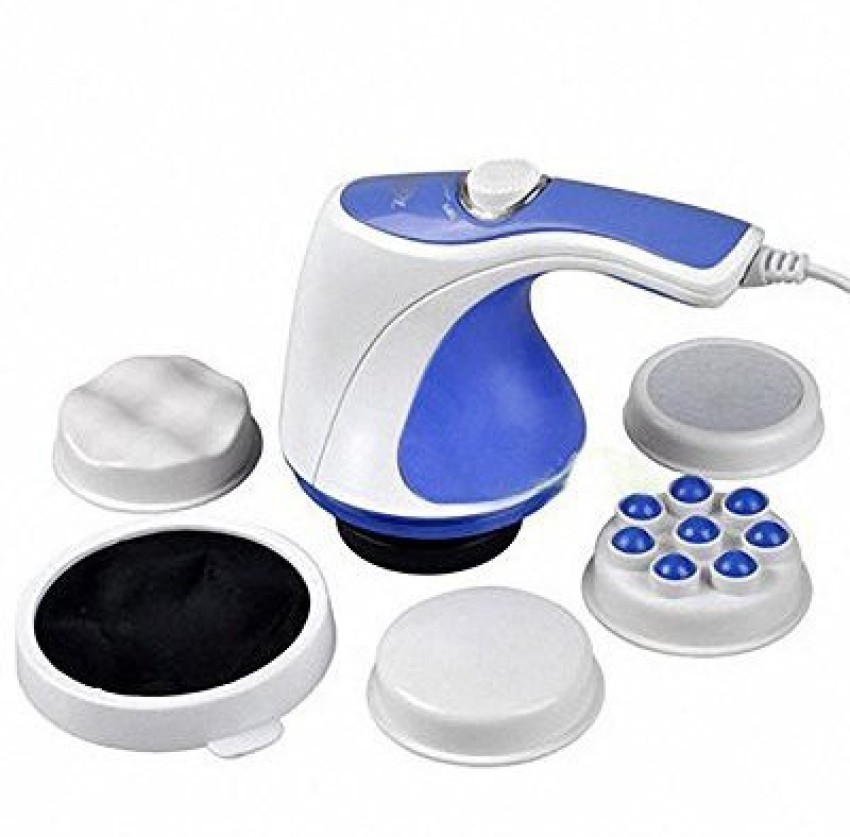 CCHM 5 in 1 Full Relax Tone Spin Body Massager Electric Full Body Slimming  Massager,Blue