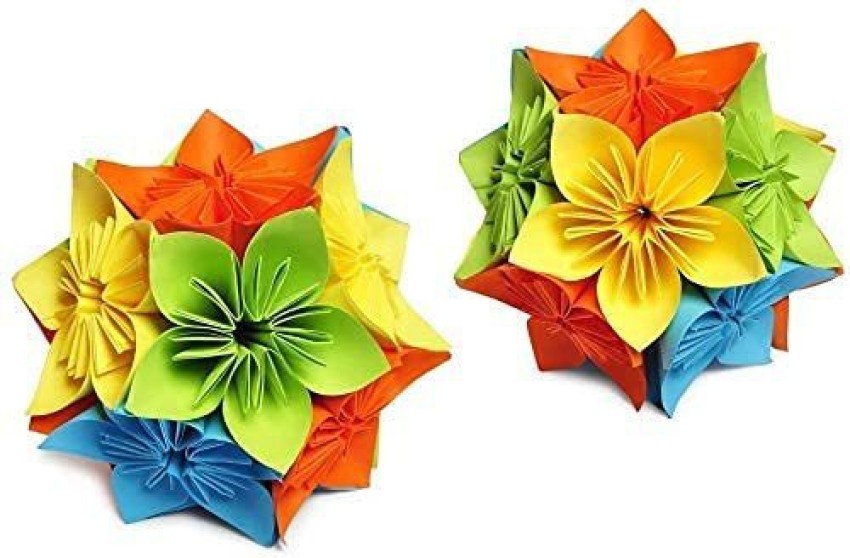 100 Sheets Origami Paper Folding Paper 10 Color Folders Paper 3 15x15cm