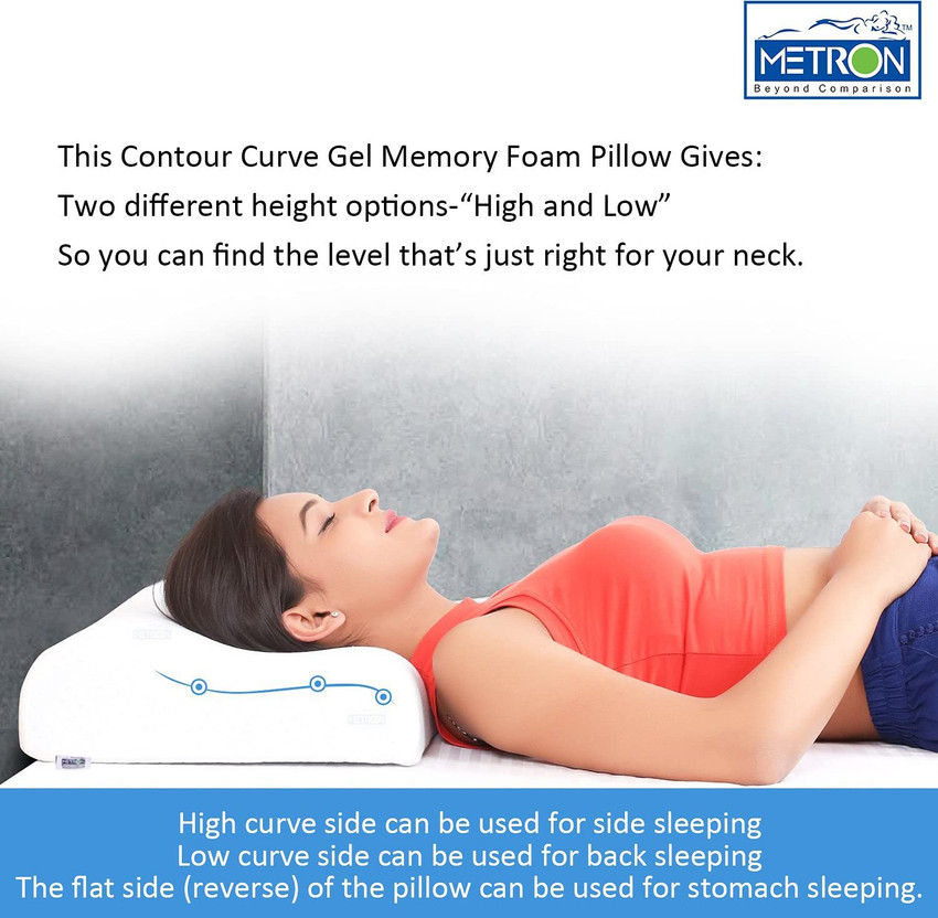Reverse neck curve pillow on sale