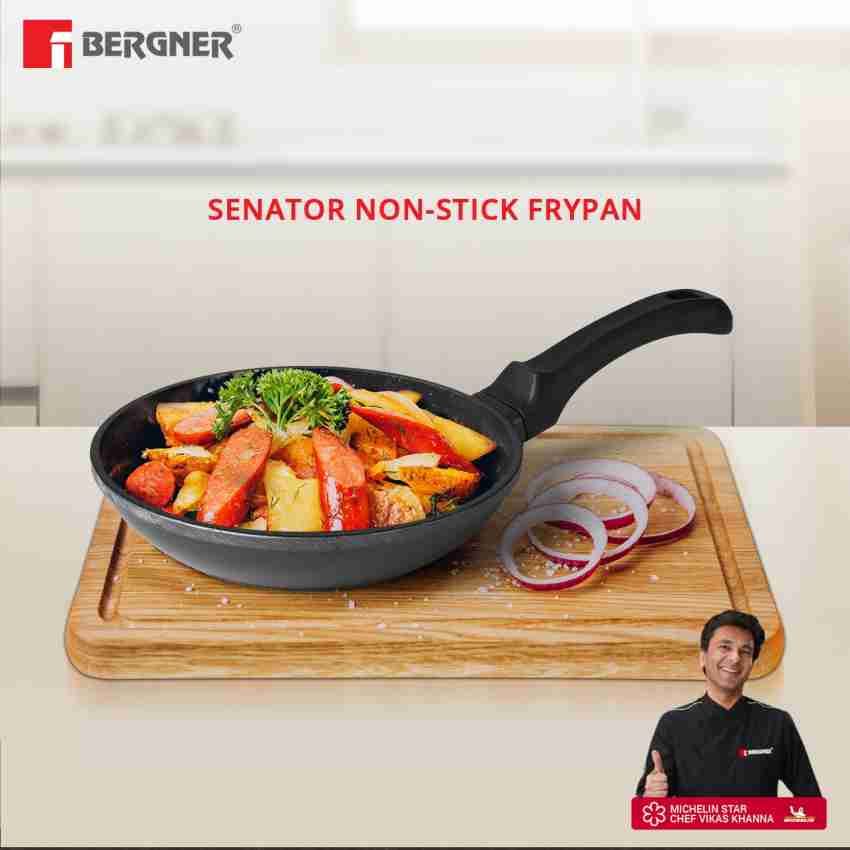 Buy Bergner Non-Stick Cookware Set - Tawa, Kadhai, Fry Pan with