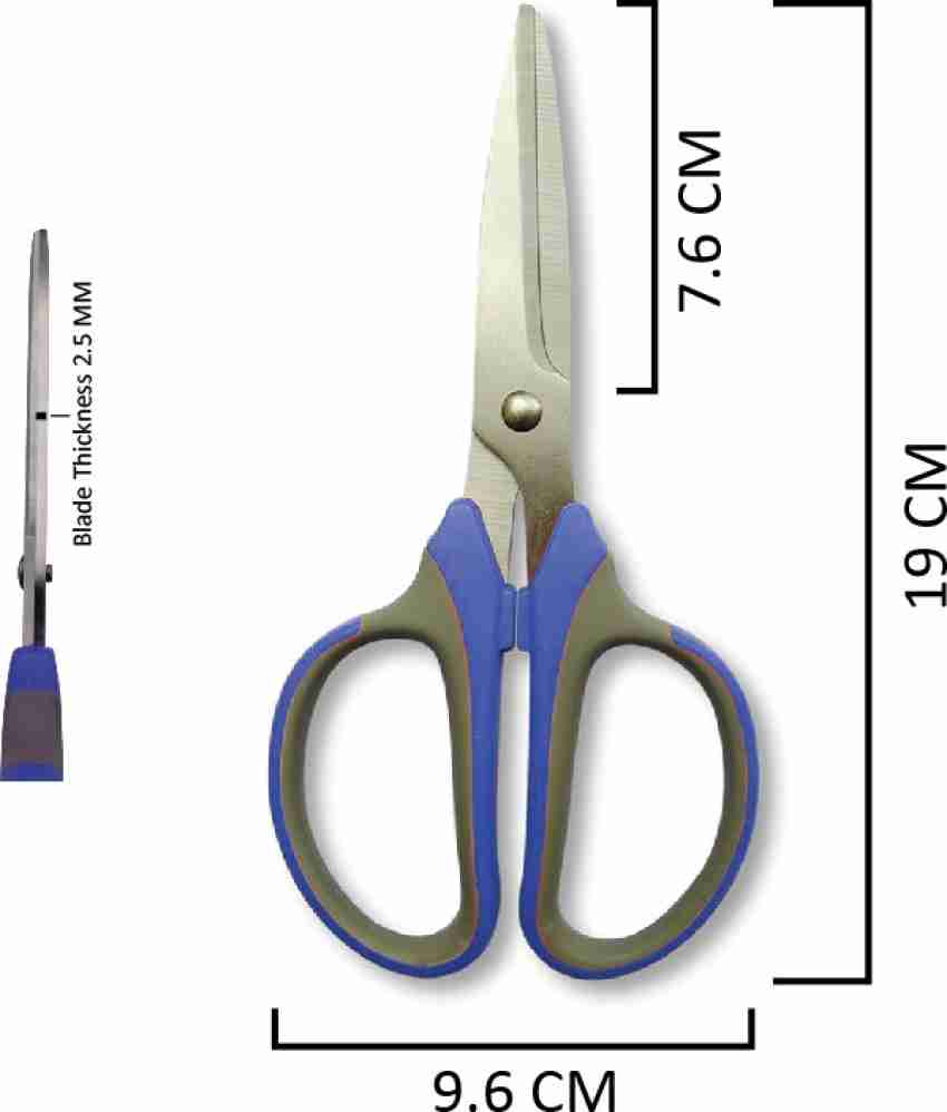 8 Multipurpose Scissor, Stainless Steel Sharp Scissors for Office