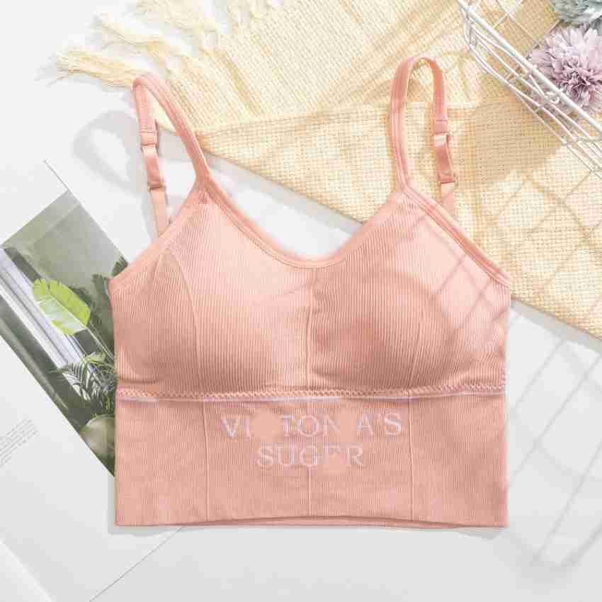 Women's Seamless Bras Breathable Anti-Sweet Shockproof Padded
