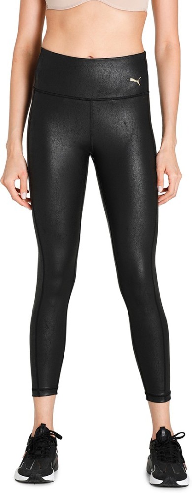 PUMA Solid Women Black Tights - Buy PUMA Solid Women Black Tights