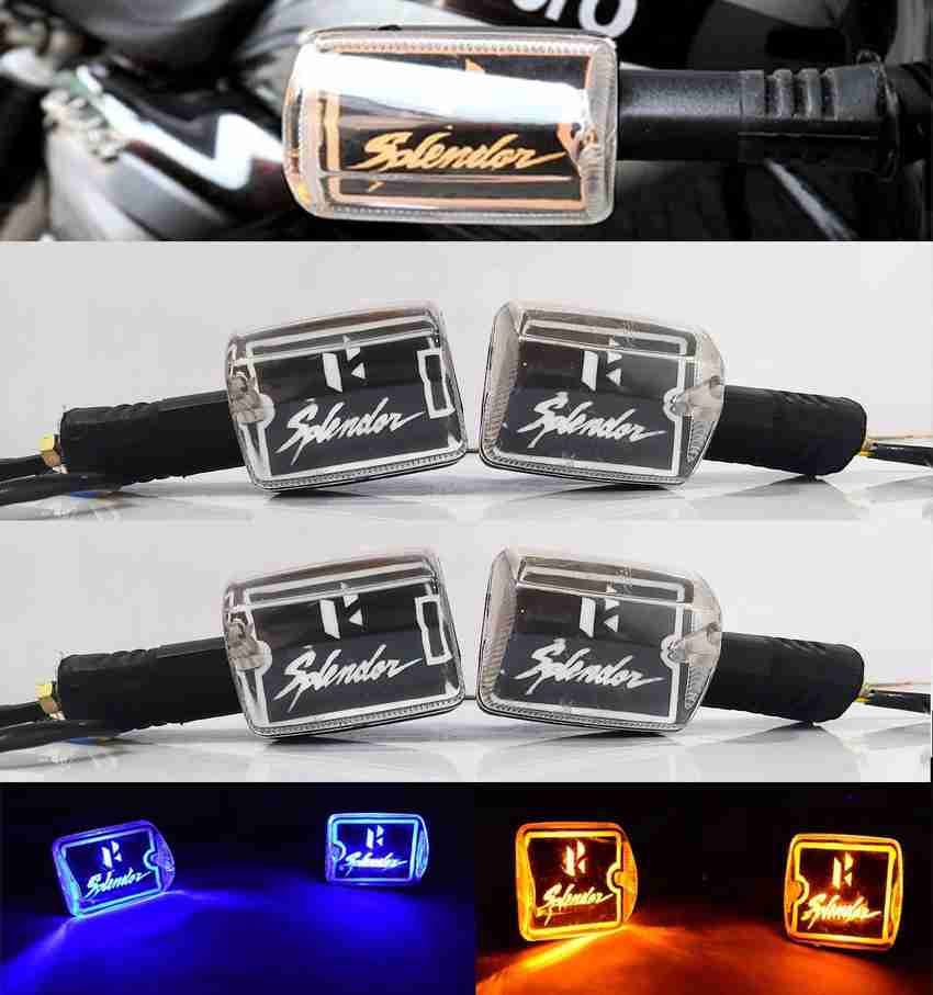 Luxurious Drive Front Rear LED Indicator Light for Hero Splendor Splendor Plus Price in India Buy Luxurious Drive Front Rear LED Indicator Light for Hero Splendor Splendor Plus online at Flipkart