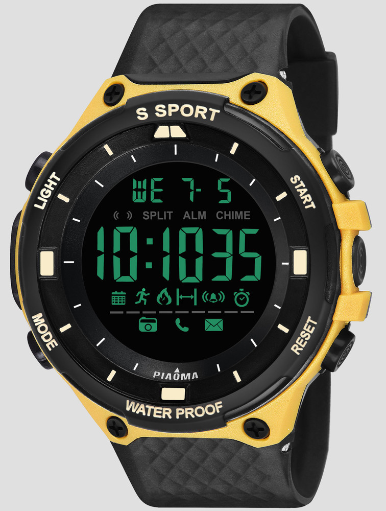 Harbor Digital Watch For Men Buy Harbor Digital Watch For Men S Sport Multi Function Soft PU Black Strap Waterproof Digital Sport Watch Online at Best Prices in India Flipkart