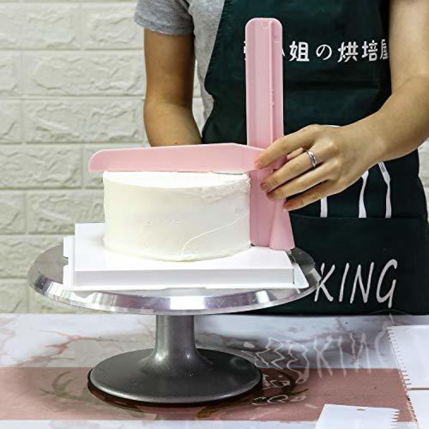 3PCS Plastic Scraper Blade Dough Cake Cream Home Baking Tools Cake Cutter  Trendy | eBay