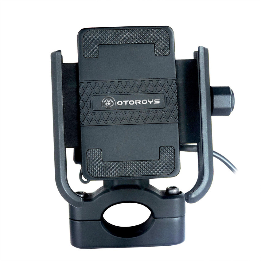 Scooty mobile 2025 holder with charger