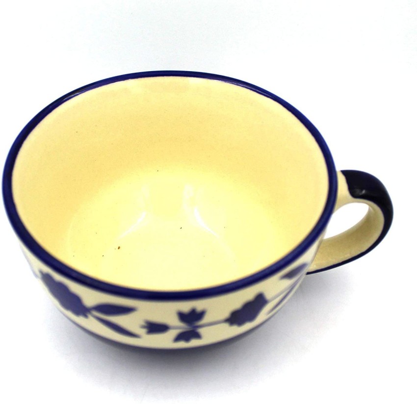 Luminescence Enterprises Ceramic Cup Shaped Soup Bowl/ Coffee