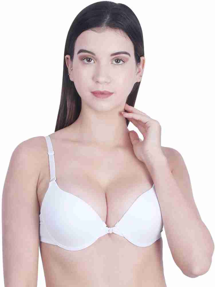 facefd Bra Set Women Lingerie Girl Sleepwear Close Skin Breathable Dating  Prop Adjustable Long-lasting Strip Push-up Bras White M