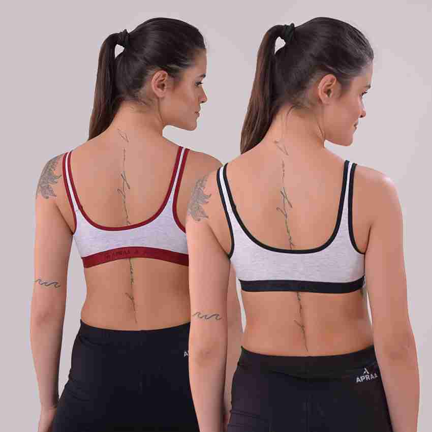Apraa & Parma AF-3004 SP Women Sports Non Padded Bra - Buy Apraa & Parma  AF-3004 SP Women Sports Non Padded Bra Online at Best Prices in India
