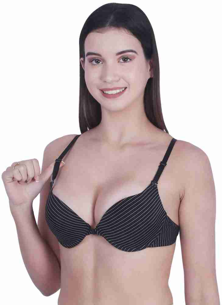 Zylum Fashion Women's, Girls Everyday Use Front Open Front Clouser Push-up  Padded Underwired Bra Women Push-up Lightly Padded Bra - Buy Zylum Fashion  Women's