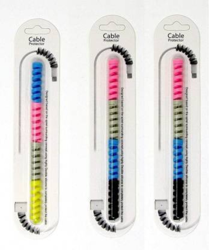 Zeroto Charger Spring Cable Saver Protector - 12 Pcs Set Multicolors Cable  Protector Price in India - Buy Zeroto Charger Spring Cable Saver Protector  - 12 Pcs Set Multicolors Cable Protector online at