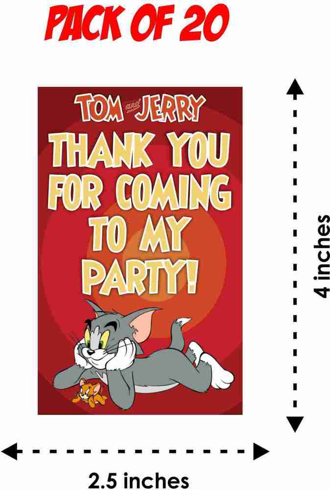 Tom And Jerry Birthday Card