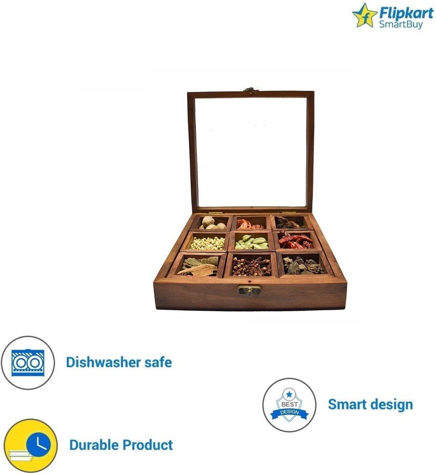 Flipkart SmartBuy Spice Set Wooden Price in India Buy Flipkart