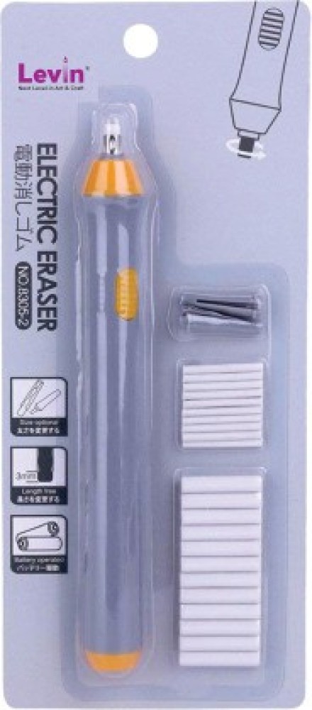 ARTTWALA CORDLESS ELECTRIC ERASER FOR DRAWING, 3PC