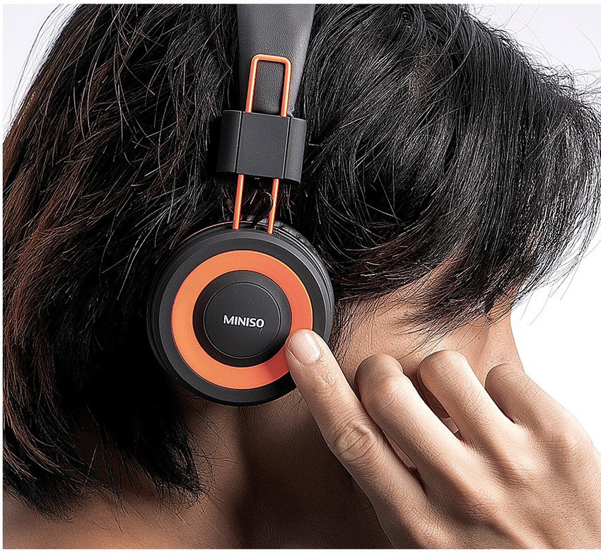 MINISO Over Ear Headphones with Mic for Android and iOS Mobile