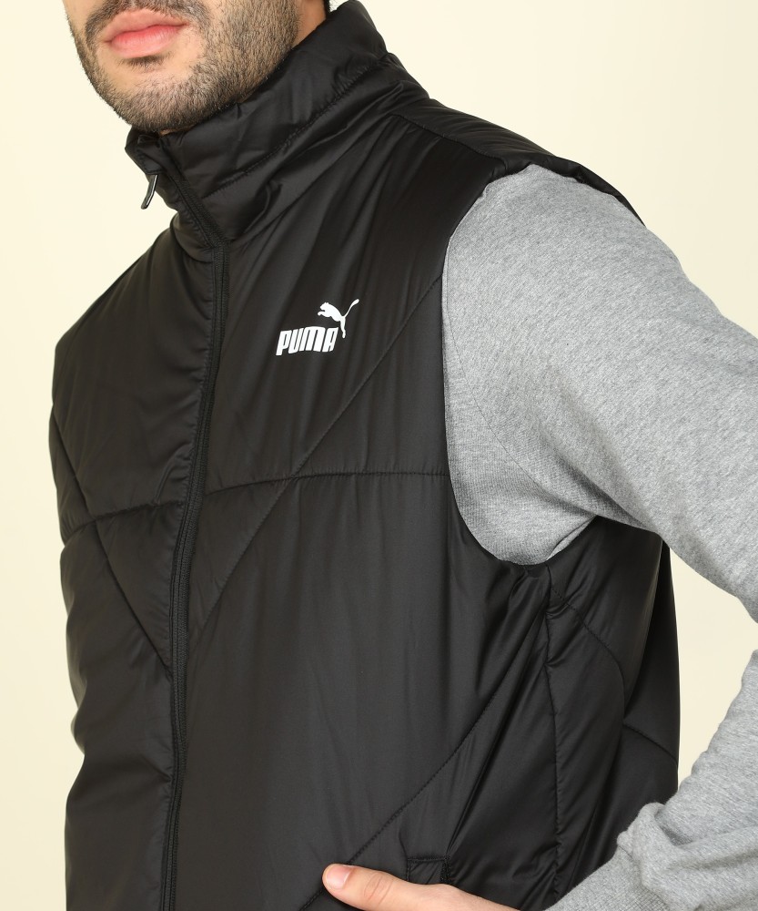 PUMA Sleeveless Solid Men Jacket - Buy PUMA Sleeveless Solid Men Jacket  Online at Best Prices in India