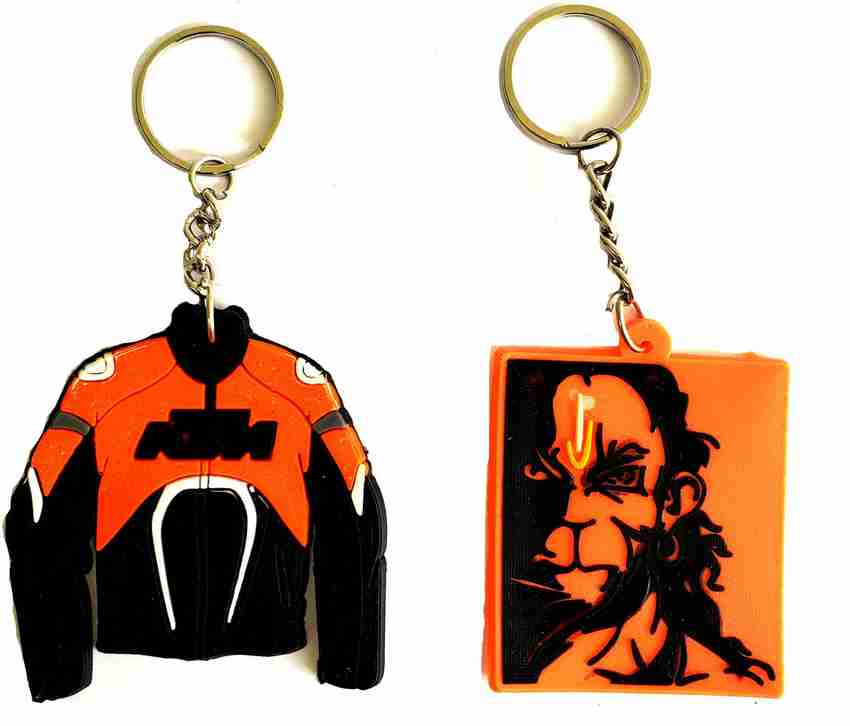 ShopTalk KTM Racer jacket With Hanuman Pack OF 2 Key Chain Price in India Buy ShopTalk KTM Racer jacket With Hanuman Pack OF 2 Key Chain online at Flipkart