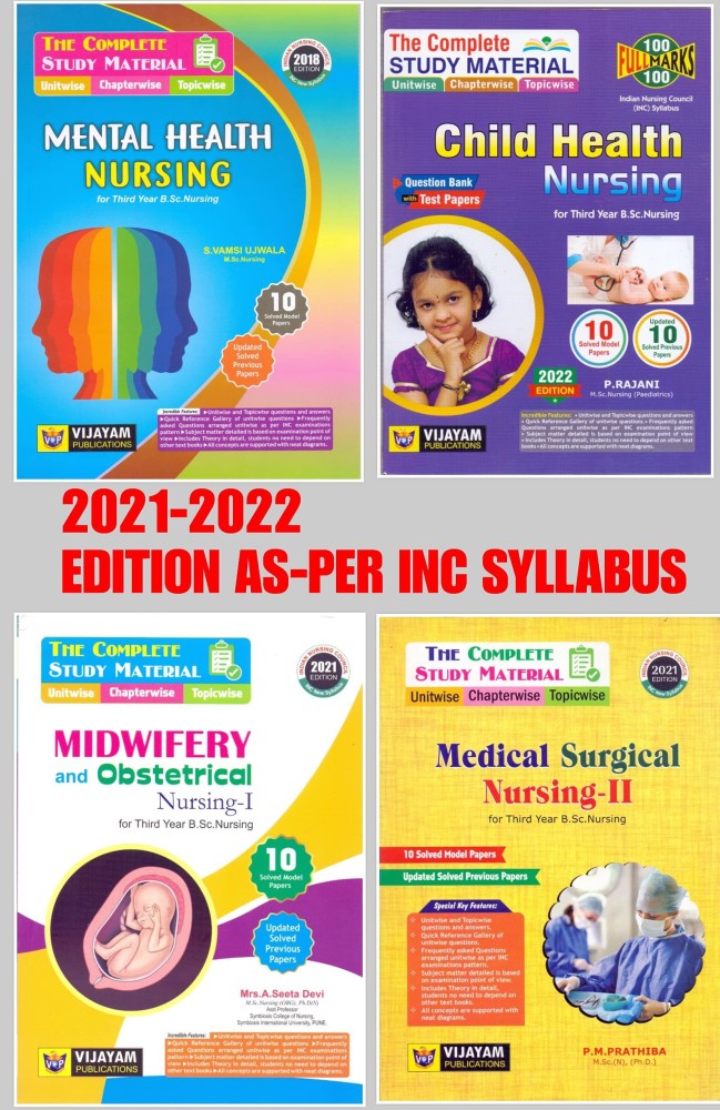 BSc Nursing Books 2023: 1st, 2nd, 3rd 4th Year [PDF], 48% OFF