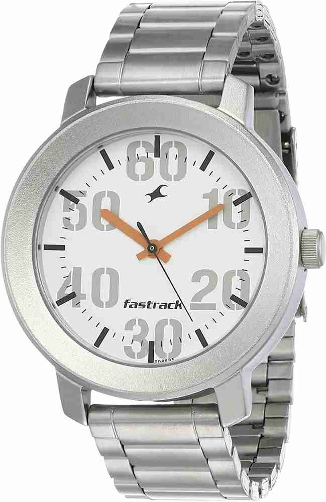 Fastrack casual analog white dial men's watch hotsell
