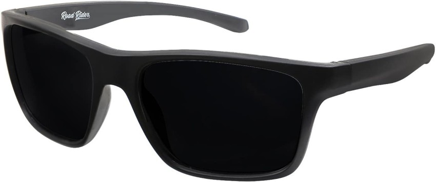 Buy Intellilens Rectangular Sunglasses Black For Men & Women