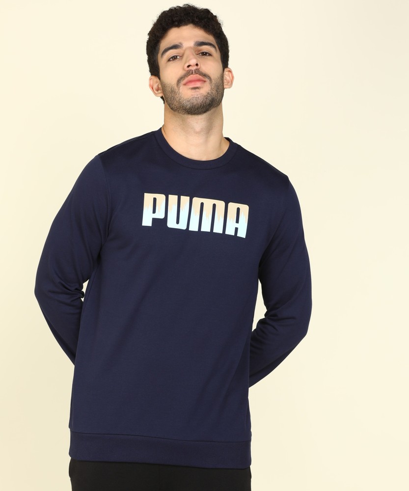 Puma full sleeve printed men's sweatshirt sale