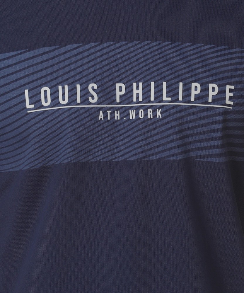 Buy Louis Philippe Blue T-shirt Online - 739278