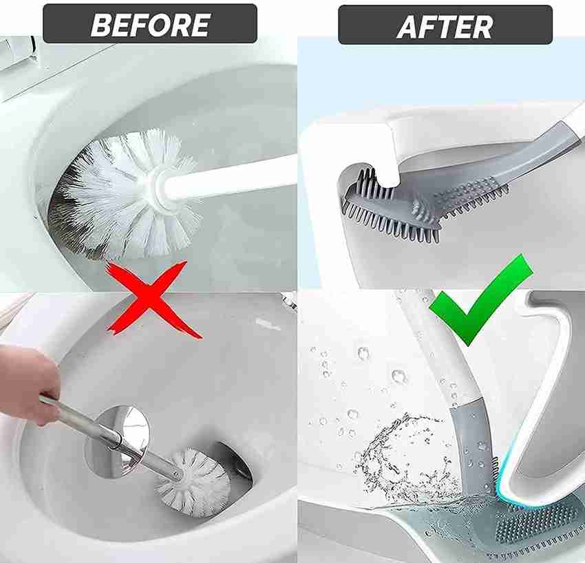 Slim toilet brush store