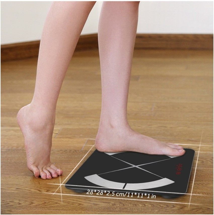 Digital Bathroom Scale, Highly Accurate Body Weight Scale with Lighted LED