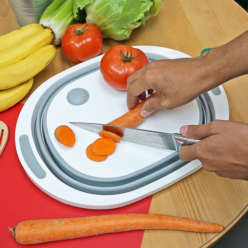 Genuine bucket Silicone Cutting Board Price in India - Buy Genuine bucket Silicone  Cutting Board online at