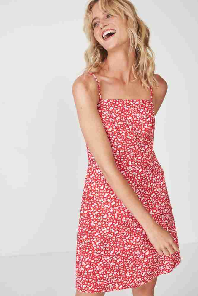 Supre red cheap dress