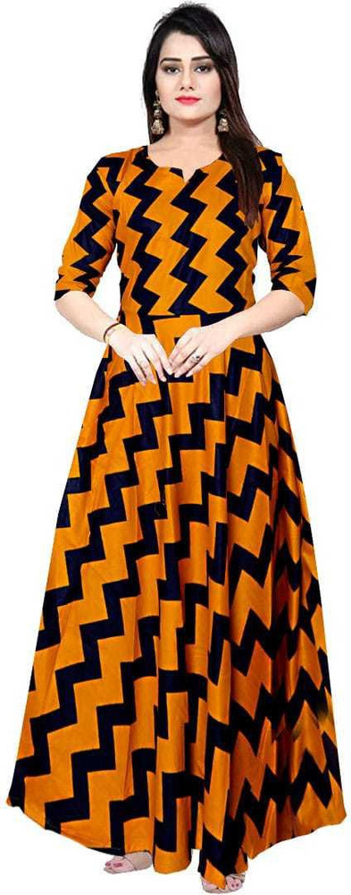 Flipkart shopping 2024 long frocks