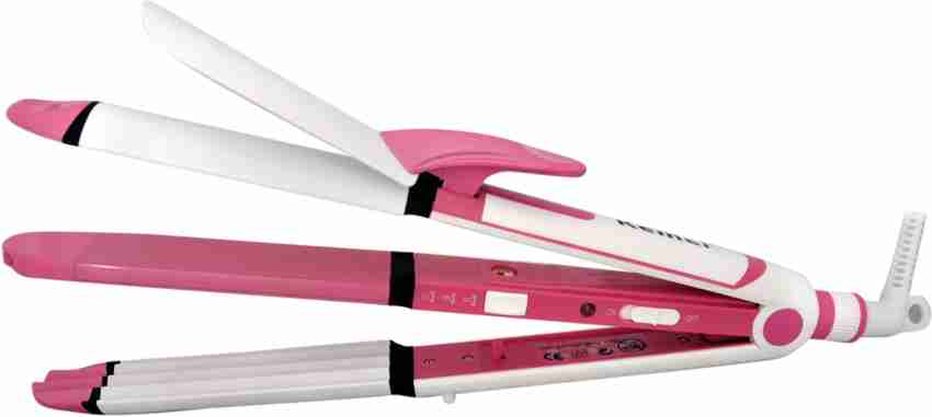 Hair straightener three sales in one