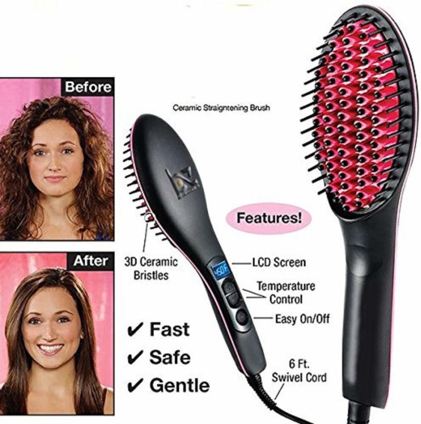 Simply straight clearance hair straightening brush