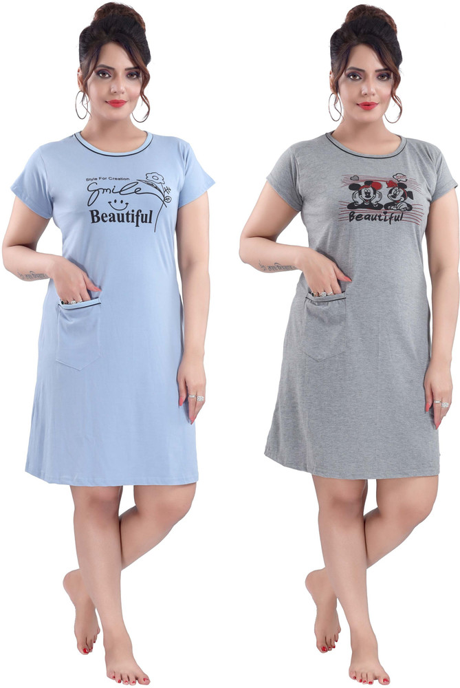 TUCUTE Women Nighty Set Buy TUCUTE Women Nighty Set Online at