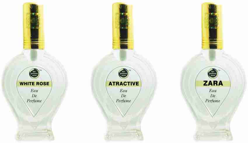 Zara perfume sales white and rose