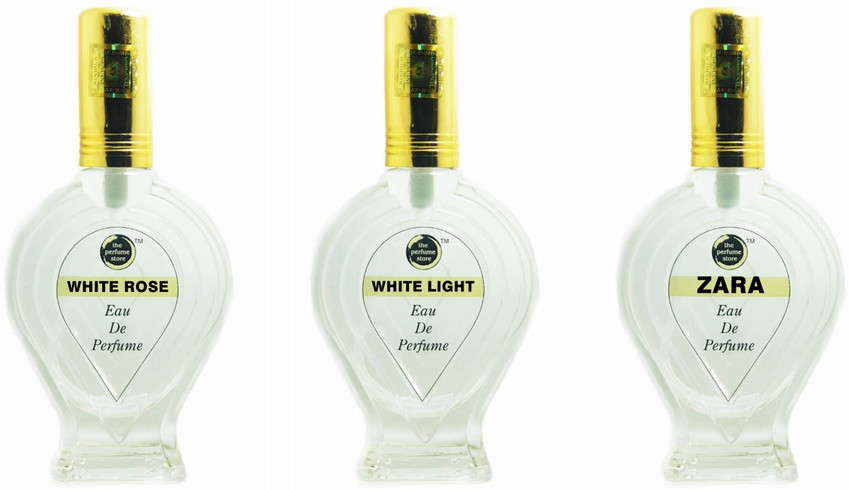 Zara perfume rose and white shop