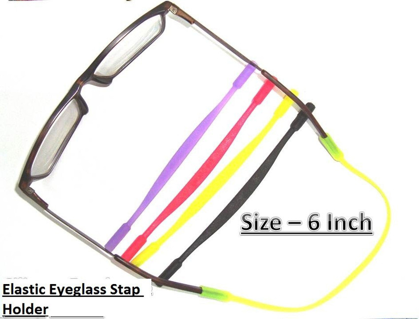 Elastic eyeglass holder discount
