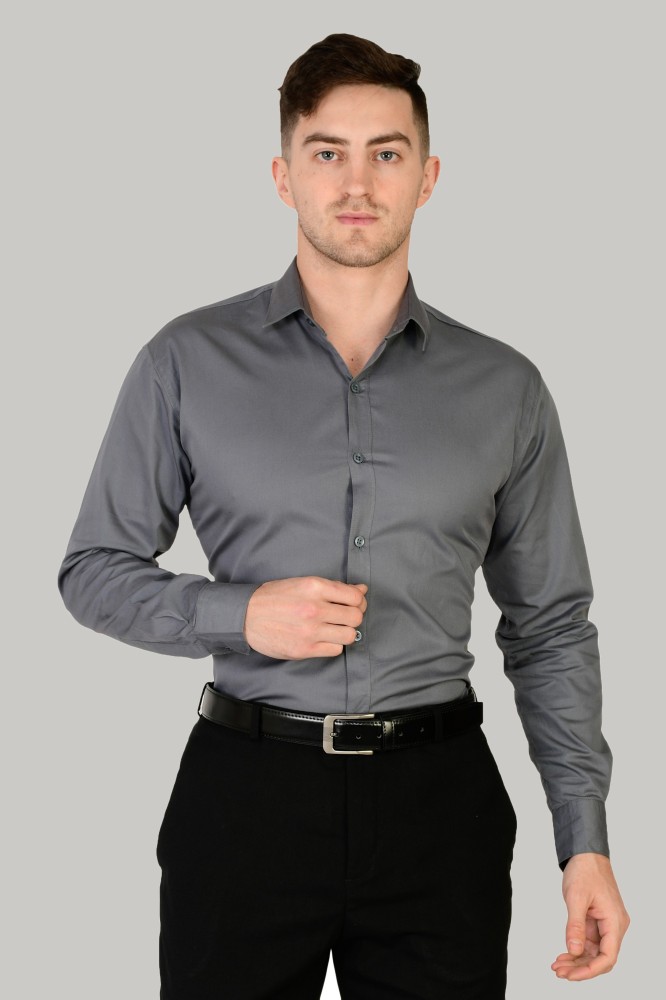 Grey formal cheap shirt combination