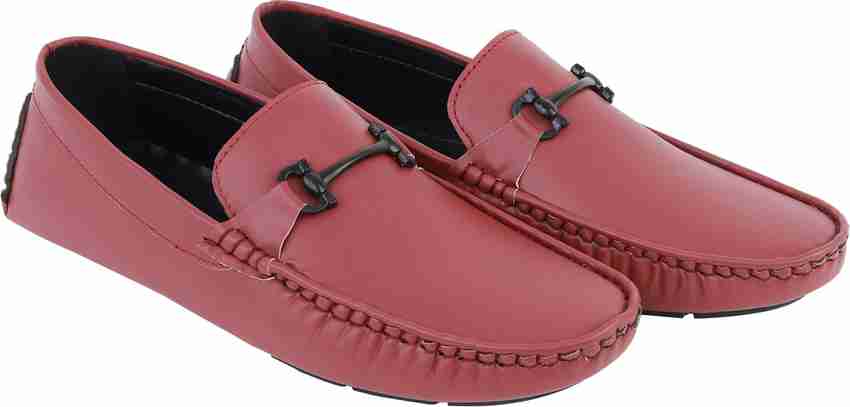 Mens pink on sale driving shoes