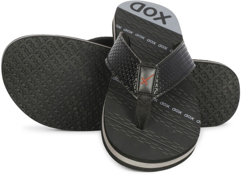 Black and outlet tan flip flops