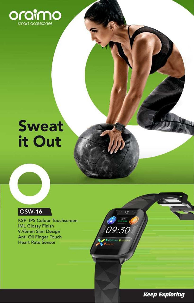 Oraimo smart watch sale flipkart