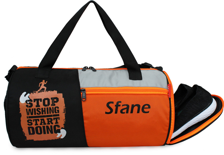 Sfane Black Stylish Gym Bags for Men Women with Shoe Compartment Sports Bag Duffel Buy Sfane Black Stylish Gym Bags for Men Women with Shoe Compartment Sports Bag Duffel