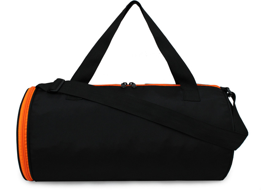 Sfane Black Stylish Gym Bags for Men Women with Shoe Compartment