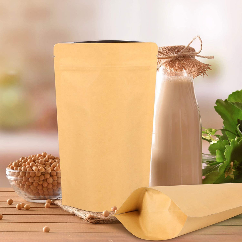 Zipper sales paper pouch