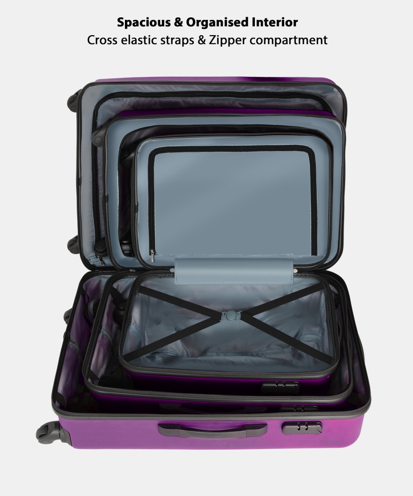 METRONAUT Supreme Check-in Suitcase - 30 inch Purple - Price in