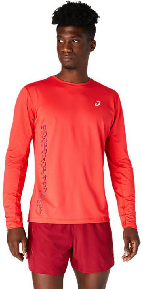 Asics long sleeve shirt deals