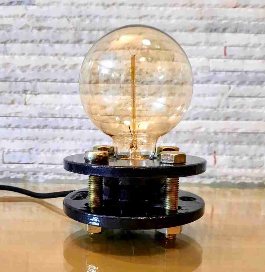 Filament outlet bedside lamp